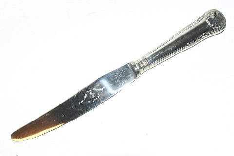 Dinner knife 
King silver 
Chr. Fogh silver