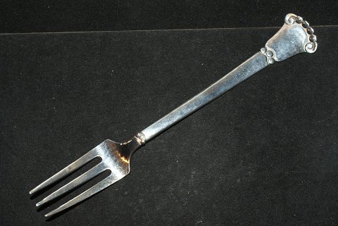 Frokostgaffel Kugle  sølvbestikChr. Fogh sølvLængde 17,5 cm.SOLGT