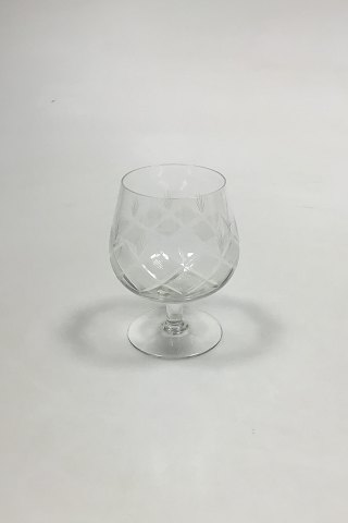 "Wien Antik" Large Cognac Glass. Lyngby Glass