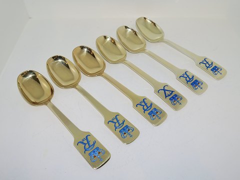 Michelsen
Set of sox Commemorative spoons 1969