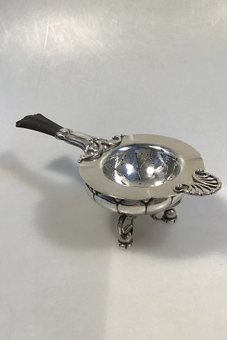 Georg Jensen Sterling Silver Tea Strainer and Holder No 97