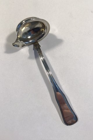 Dobbeltriflet"Old Danish" Silver Cream Ladle 1844