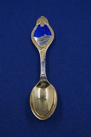 Michelsen Christmas spoon 1913 of Danish gilt sterling silver
