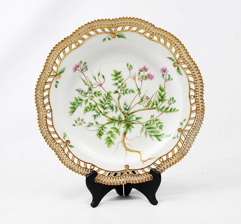 Flora Danica dish, Erodium Cicutarium L