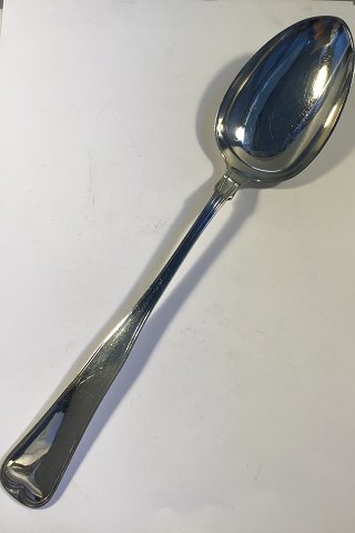 Old Danish Silver Serving Spoon (HPJ Weile)
