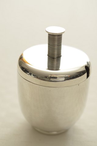 Frantz Hingelberg silver Mustard pot