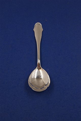 Christiansborg Danish silver flatware, serving spoon 17.5cm