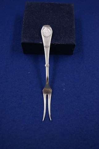 Strand Danish silver flatware, cold cut fork 13.5cm