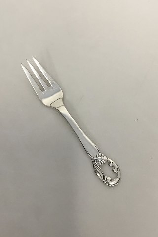 Pierced. .Silver plate Cake Fork Københavns Ske-Fabrik