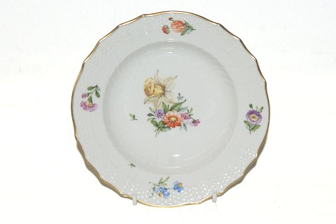 Saxon Flower Light, Royal Copenhagen Deep Plate
Deck No. 493-1619