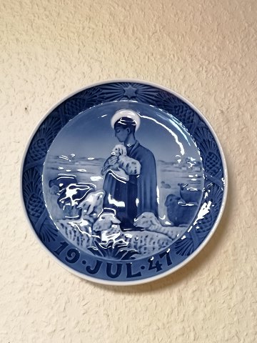 Royal Copenhagen Kongelig porcelæn Juleplatte 1947