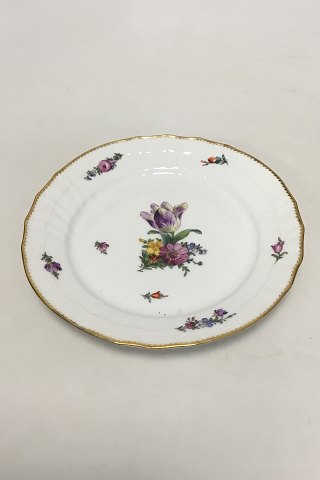 Royal Copenhagen Full Saxon Flower Lunch Plate No 1632