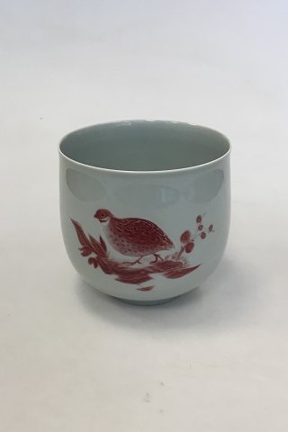 Royal Copenhagen Modern Vase with Quail No 4405