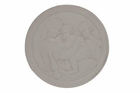 Royal Copenhagen biscuit / parian
Rare small plate from 1840-1890