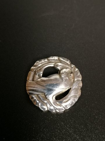 Georg Jensen brooch of sterling river no. 191