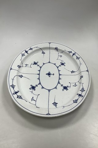 Large Old Royal Copenhagen Musselmalet Riflet Platter