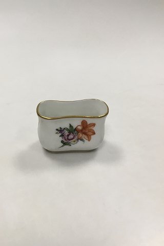 Royal Copenhagen Saxon Flower Light Toothpick Holder No 1801