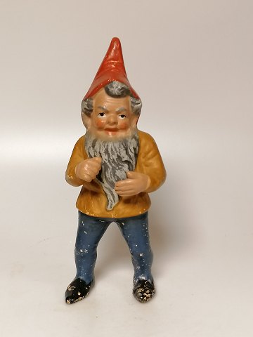 Santa of painted terracotta