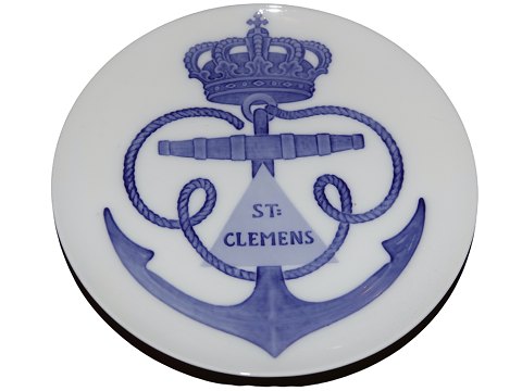 Royal Copenhagen commemorative plate from 1908
Freemason Lodge St. Clemens Aarhus