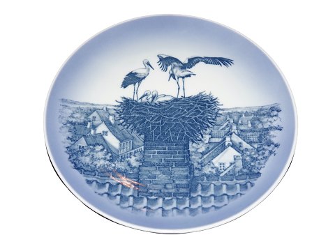 Royal Copenhagen plate 
Stork nest