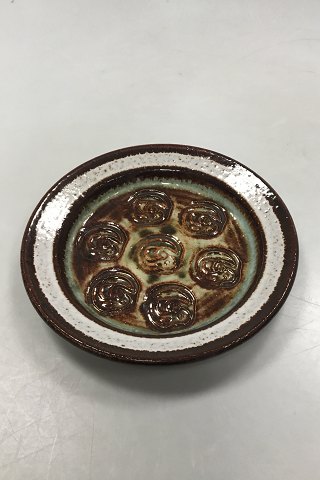 Kingo Ceramics Bowl with brown decoration