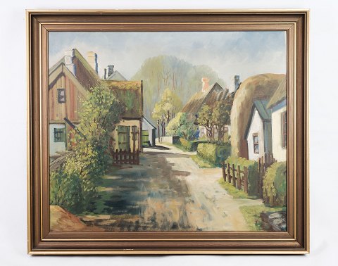 Oil painting on canvas, 1940
Great condition
