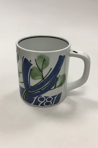 Royal Copenhagen Large Annual Mug 1981