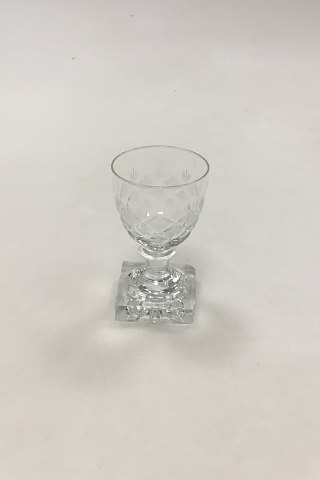 Holmegaard / Kastrup Gorm the Old Port Glass with Wien Antique decoration