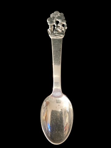 Babtism gift: H.C.Andersen Fairy tale childrens spoon in silver