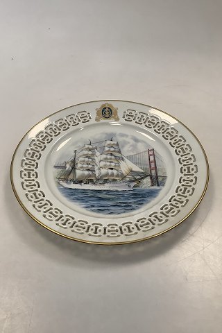 Bing and Grondahl Windjammer Plate Motif 2 by James E. Mitchell