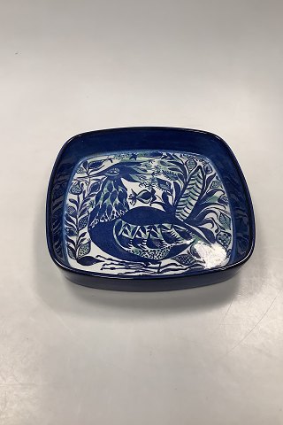 Aluminia Royal Copenhagen Tenera Faience Bowl with Bird No. 143 / 2884