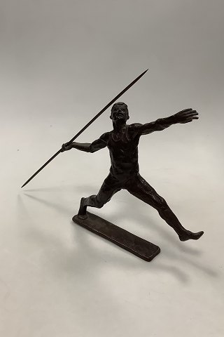 Sterett-Gittings Kelsey (f. 1941) Figurine of Javelin done by Royal Copenhagen. 
Missing the base.