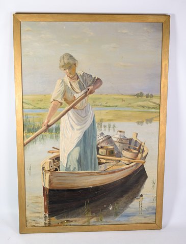 Oil painting on canvas, 1930
Great condition
