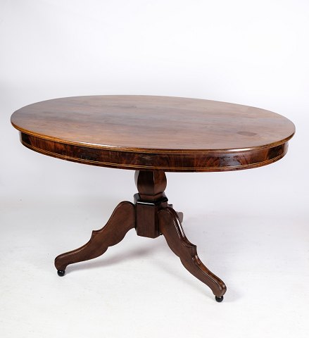 Mahogany dining table, late empire, 1840
Great condition
