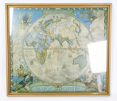 Map, Eastern Hemisphere, 1920
Great condition
