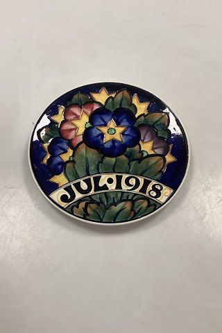 Aluminia Christmas Plate from 1918