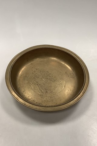 Just Andersen Bronze Bowl No. B51 with Adam and Eve