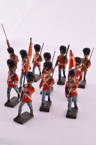 Collection of Danish guards and Soldiers 31 pcs.
