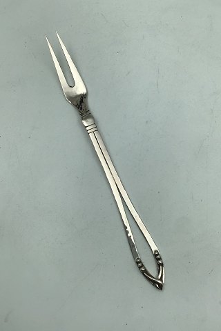 Georg Jensen Silver Ornamental Meat Fork No 45