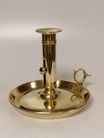 Brass chamber candlestick