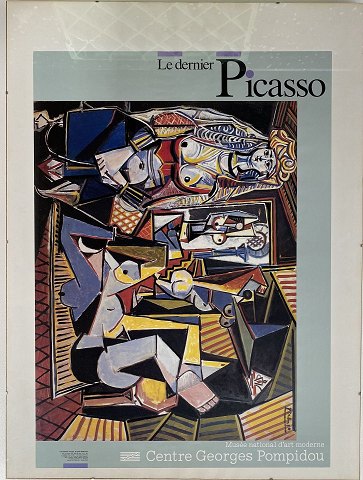 Pablo Picasso Exhibition Poster