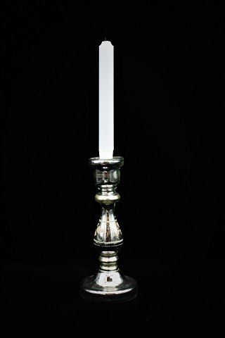 Swedish 1800 century candlestick in poor man