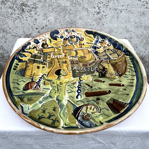 Stort keramik fad
“Længslernesmål”
*650kr