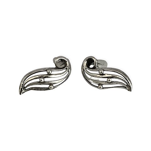 Just Andersen Earclips Silver