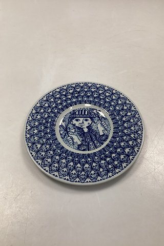 Bjørn Wiinblad Nymølle Blue Wall Plate No 85