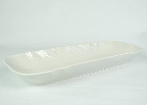 White Fluted Dish, B&G, Porcelain, 1950s.
Great condition
