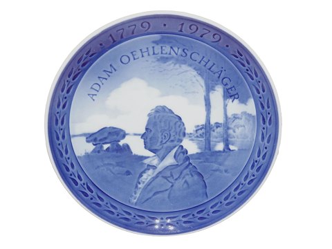 Royal Copenhagen Platte fra 1979
Adam Öehlenschläger 1779-1979