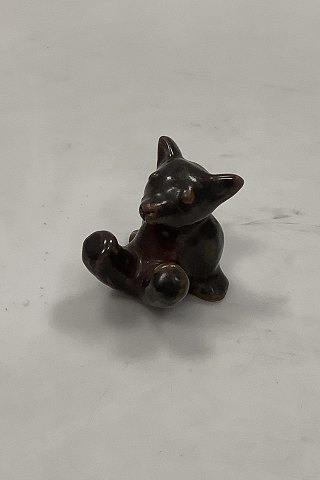 Hjort Bornholm Glazed Ceramic Bear with legs up