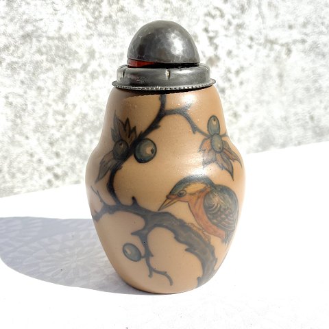 Bornholmer Keramik
Hjorth
Dose mit Zinn-/Glasstopfen
*375 DKK