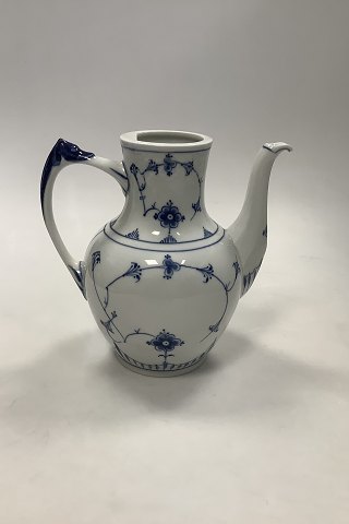 Bing and Grondahl Blue traditional Blue Fluted Coffee Pot uden låg No 301